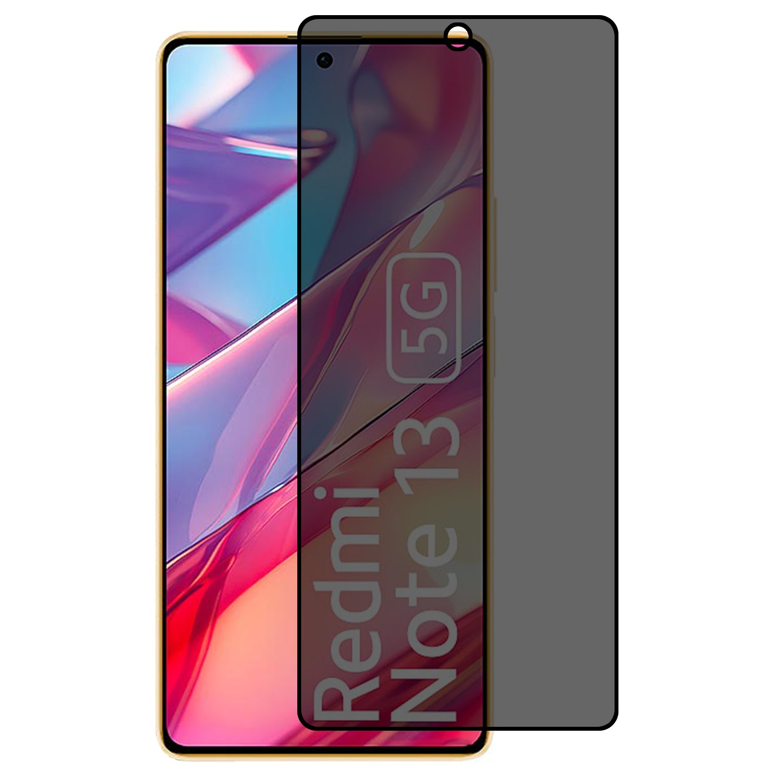 Privacy Screen Protector for Xiaomi Redmi Note 13 5G / Note 13 Pro 5G / Note 13 Pro 4G / Poco M6 Pro 4G High Aluminium-silicon Glass Film Privacy Screen Protector for Xiaomi Redmi Note 13 5G / Note 13 Pro 5G / Note 13 Pro 4G / Poco M6 Pro 4G High Aluminium-silicon Glass Film